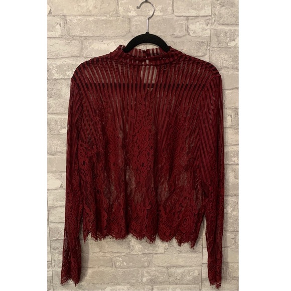 🔸3/30$🔸 Forever21 Lace Blouse - Picture 1 of 3